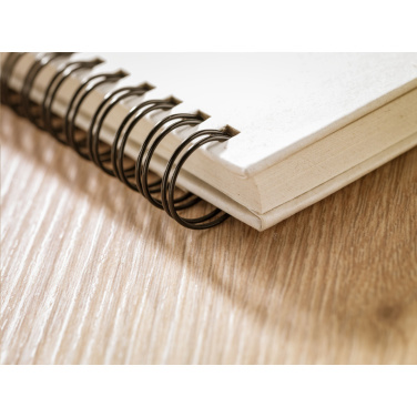 Logo trade promotional item photo of: Milk-Carton Wire-O Paper Notebook A5