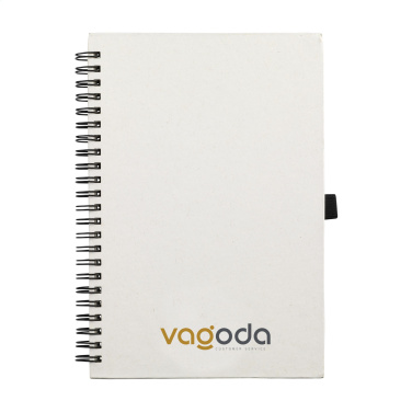 Logo trade promotional giveaways image of: Milk-Carton Wire-O Paper Notebook A5