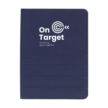 Logo trade business gift photo of: Quincy Portfolio RPET A4 document folder