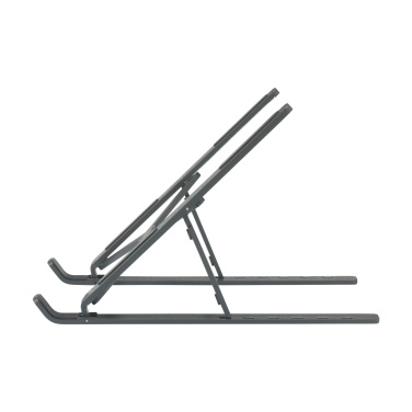 Logo trade promotional gifts image of: Standby GRS Recycled Alu Laptop Stand