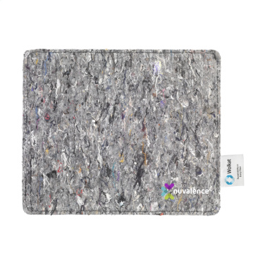 Logo trade promotional gifts image of: Wolkat Tangier Recycled Textile Mousepad