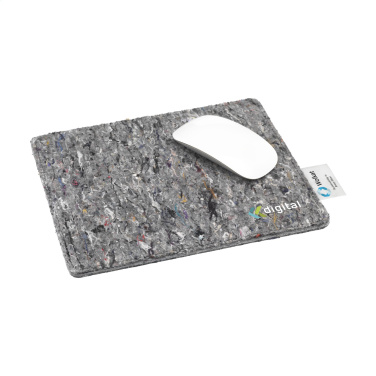 Logotrade promotional merchandise photo of: Wolkat Tangier Recycled Textile Mousepad