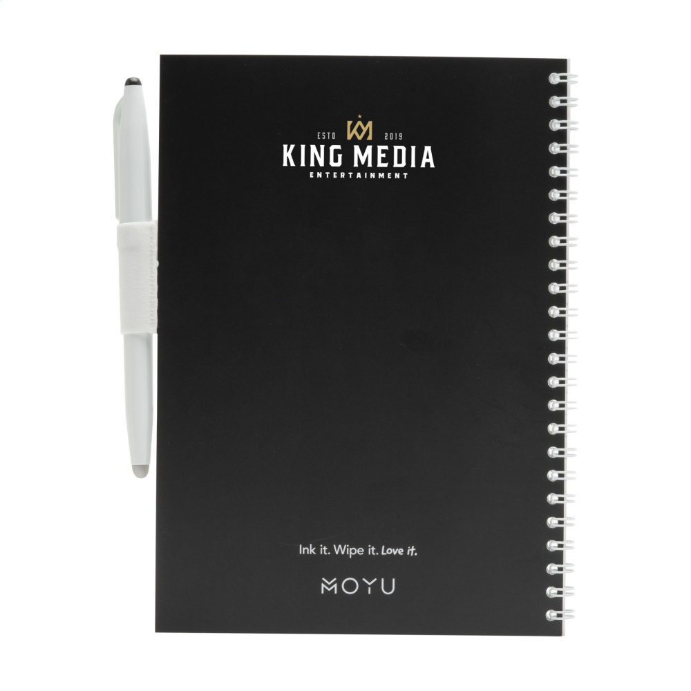 Logotrade promotional product picture of: MOYU Erasable Stone Paper Notebook SoftCover 18 pages