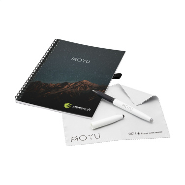 Logo trade promotional gifts image of: MOYU Erasable Stone Paper Notebook Custom SoftCover