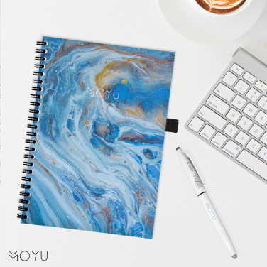 Logo trade promotional products picture of: MOYU Erasable Stone Paper Notebook Custom SoftCover