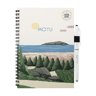 Logo trade advertising products picture of: MOYU Erasable Stone Paper Notebook Custom SoftCover