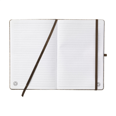 Logo trade corporate gifts picture of: CoffeeGround Cork Paper Notebook A5