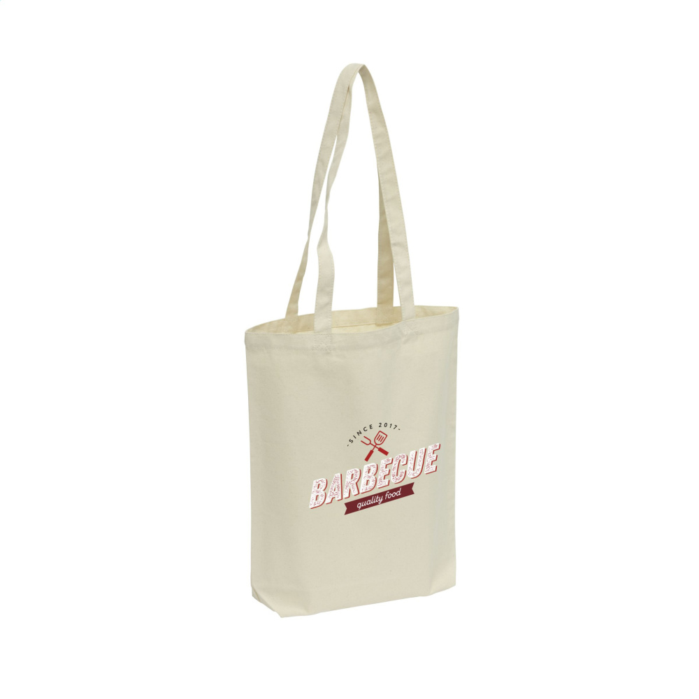 Logo trade promotional giveaways picture of: Canvas ShoppyBag long handles (270 g/m²)