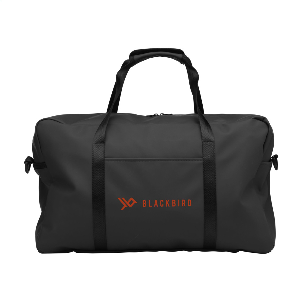 Logotrade promotional giveaway image of: Lennon RCS Recycled PU Sports-/Travelbag