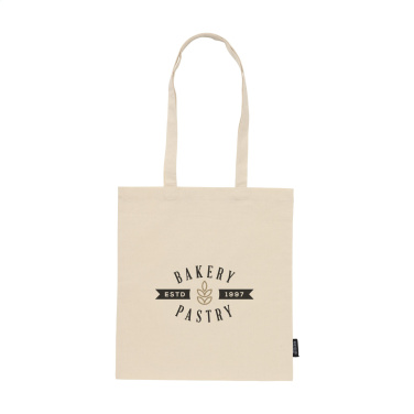 Logo trade corporate gifts picture of: ShoppyBag GRS Recycled Cotton (180 g/m²)