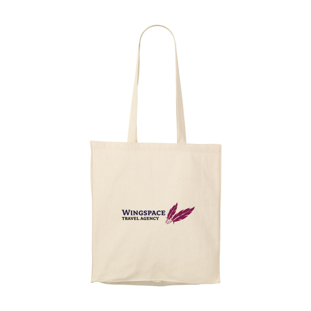 Logo trade promotional item photo of: Natural Square Bag (165 g/m²) cotton bag