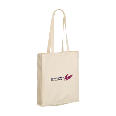 Logo trade promotional items picture of: Natural Square Bag (165 g/m²) cotton bag