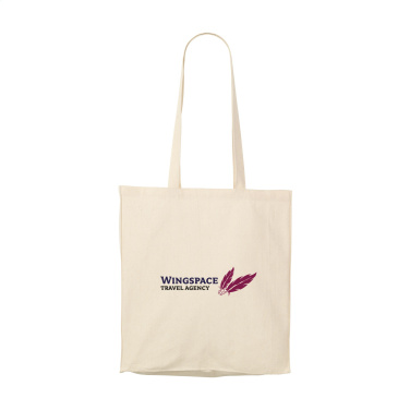 Logotrade promotional giveaway image of: Natural Square Bag (165 g/m²) cotton bag