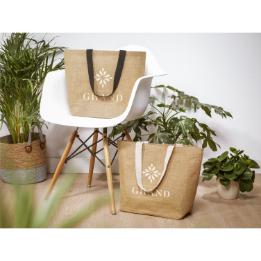 Logo trade corporate gift photo of: Elegance Bag jute shopper