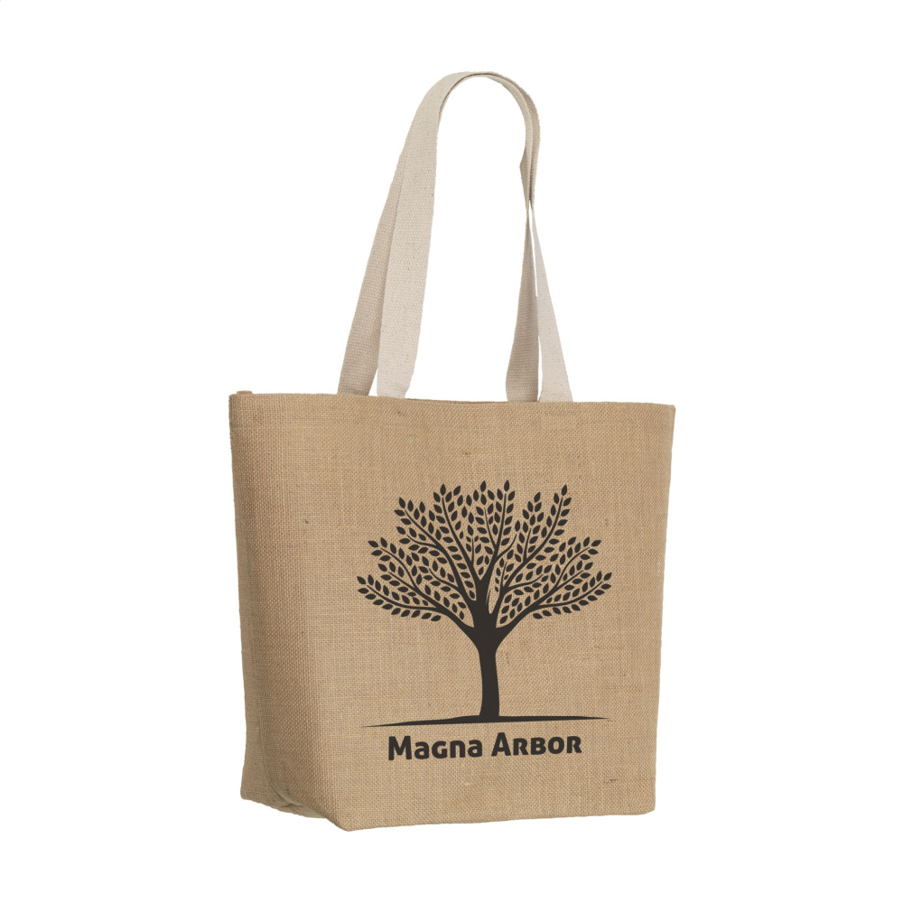 Logo trade promotional items picture of: Elegance Bag jute shopper