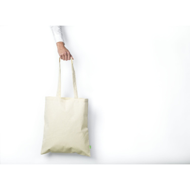 Logotrade promotional gift picture of: Organic Cotton GOTS Shopper (140 g/m²) bag