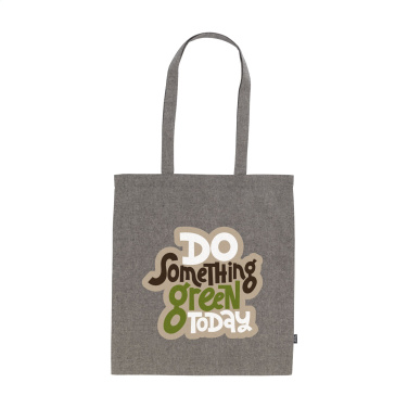 Logo trade promotional item photo of: GRS Recycled Cotton Shopper (180 g/m²) bag