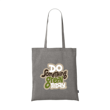 Logo trade business gift photo of: GRS Recycled Cotton Shopper (180 g/m²) bag