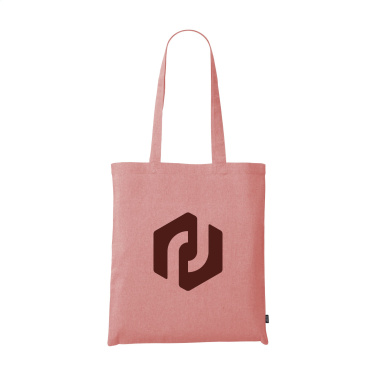 Logo trade promotional giveaways image of: GRS Recycled Cotton Shopper (180 g/m²) bag