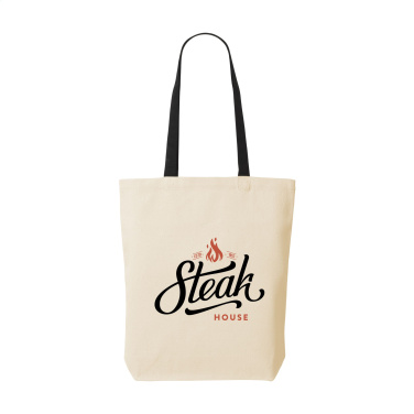 Logo trade promotional items picture of: Canvas Shoppy Colour (220 g/m²) bag