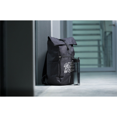 Logo trade promotional merchandise photo of: Nolan Recycle RPET backpack