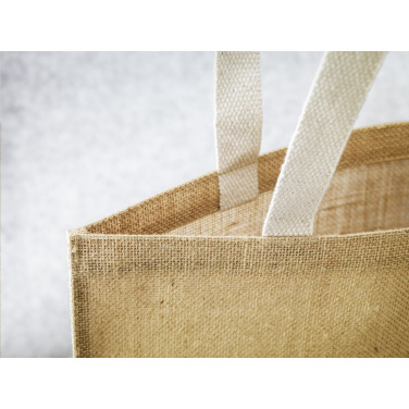 Logotrade advertising products photo of: Madrid Jute Shopper bag