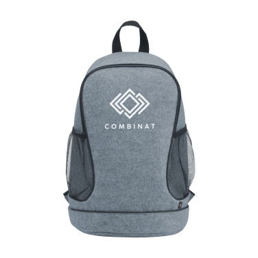 Logo trade business gifts image of: PromoPack Felt Gym Bag backpack