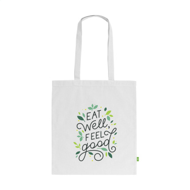 Logo trade promotional items image of: Organic Cotton Shopper (140 g/m²) bag