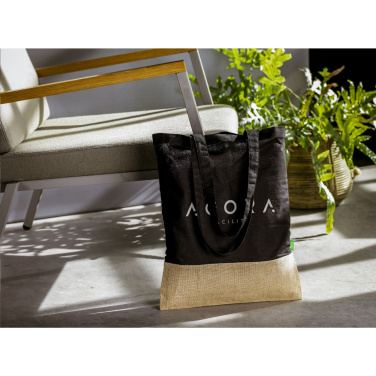 Logo trade promotional products image of: Combi Organic Shopper (160 g/m²) bag