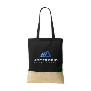 Logo trade promotional products image of: Combi Organic Shopper (160 g/m²) bag