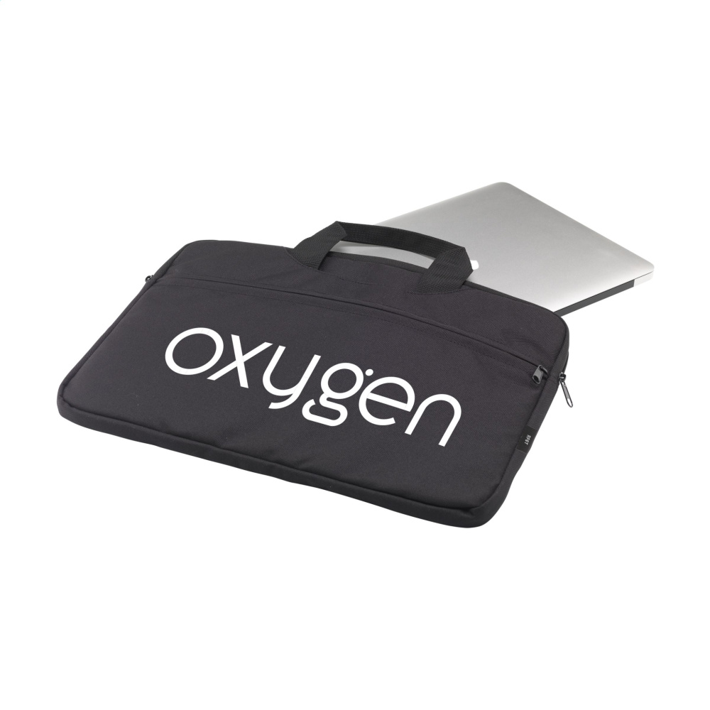 Logo trade promotional giveaways image of: Oliver 15.6 inch RPET Laptop Sleeve