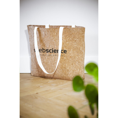 Logo trade promotional product photo of: Lagos Cork Shopper bag