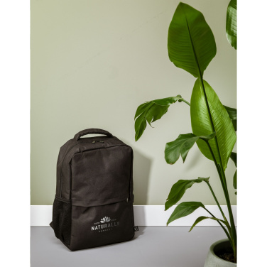 Logo trade promotional gifts image of: Finley GRS RPET Laptop Backpack