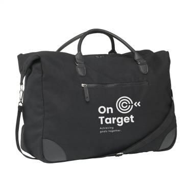 Logo trade promotional giveaway photo of: Denver Duffle Recycled Canvas travelling bag