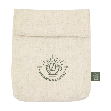 Logo trade promotional giveaways image of: Hemp FoodPouch bag for bread