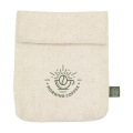 Hemp FoodPouch bag for bread, naturel