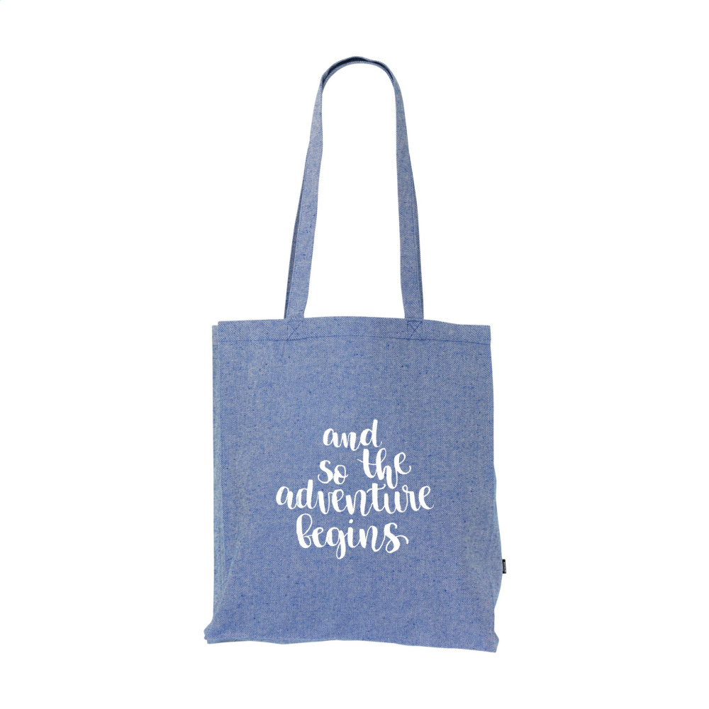 Logo trade promotional product photo of: Melange Shopper GRS Recycled Canvas (280 g/m²) bag