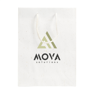 Logo trade advertising product photo of: Leaf It Bag recycled with straw fibres (180 g/m²) M