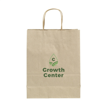 Logotrade promotional items photo of: Leaf It Bag recycled grass paper (90 g/m²) S