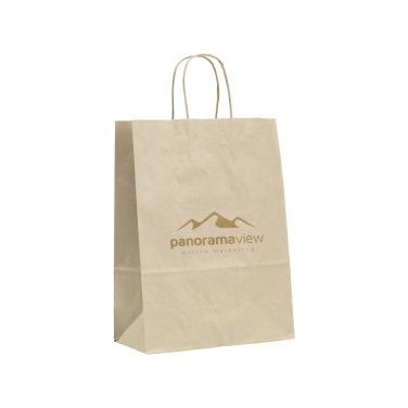 Logotrade corporate gift picture of: Leaf It Bag Wide recycled grass paper (90 g/m²) M