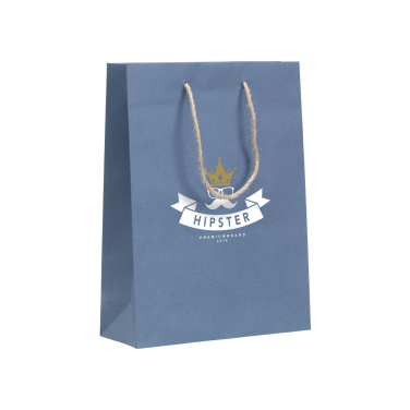 Logotrade promotional merchandise photo of: Leaf It Bag recycled with jeans fibres (180 g/m²) M