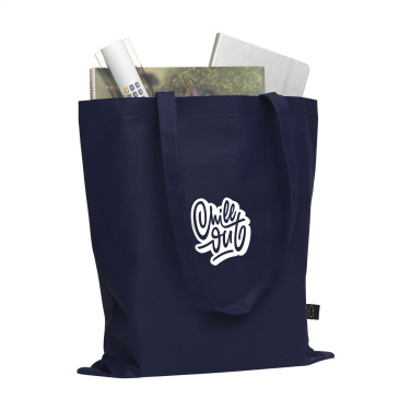 Logo trade promotional merchandise image of: Shopper GRS RPET (80 g/m²) shopping bag