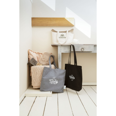 Logotrade advertising product picture of: Wolkat Rabat Recycled Textile Shopper