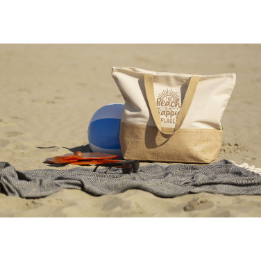 Logotrade promotional giveaway picture of: Cancun Beachbag Organic Cotton (320 g/m²)