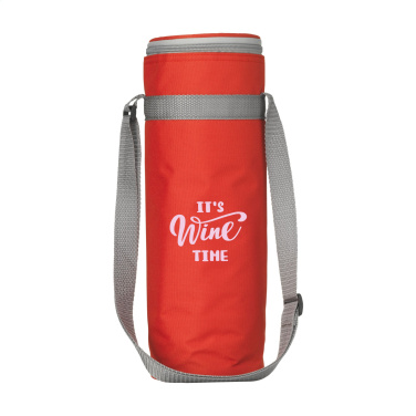 Logo trade promotional giveaways image of: BottleCooler GRS RPET