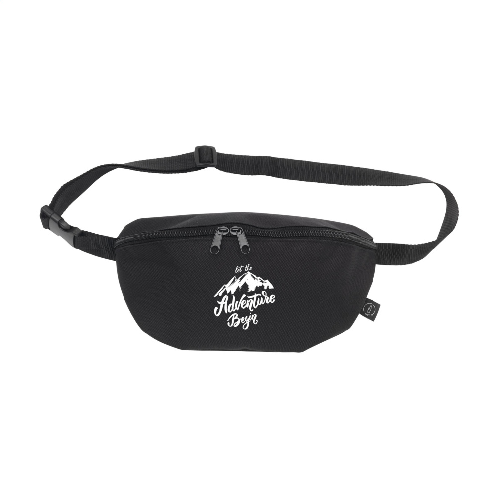 Logotrade promotional items photo of: Huckle Belt Bag GRS RPET waist bag