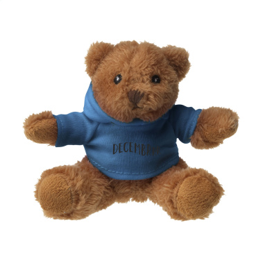 Logotrade promotional giveaway image of: HoodedBear bear cuddle toy