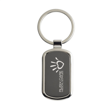 Logo trade promotional products image of: KeyTag Rectangular keyring