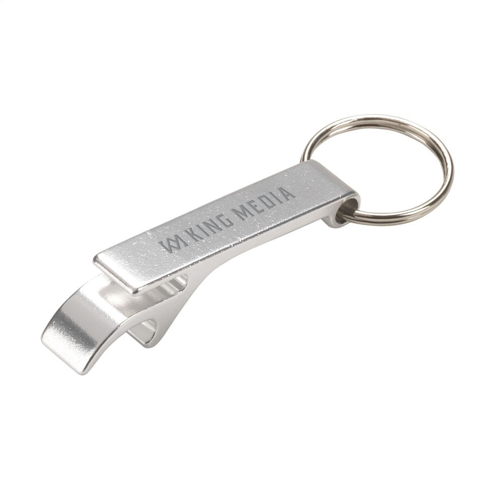 Logo trade promotional giveaway photo of: OpenUp opener keyring