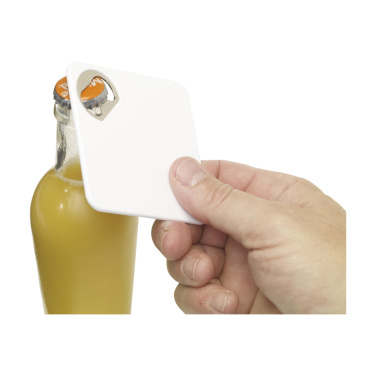 Logo trade business gift photo of: Coaster Opener